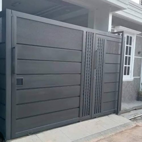 Contoh pintu gerbang 23 - Jasa pembuatan pagar besi Semarang Kendal
