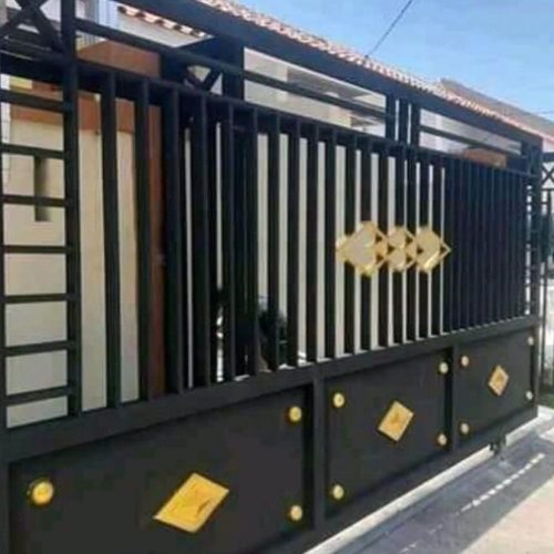 Contoh pintu gerbang 24 - Jasa pembuatan pagar besi Semarang Kendal