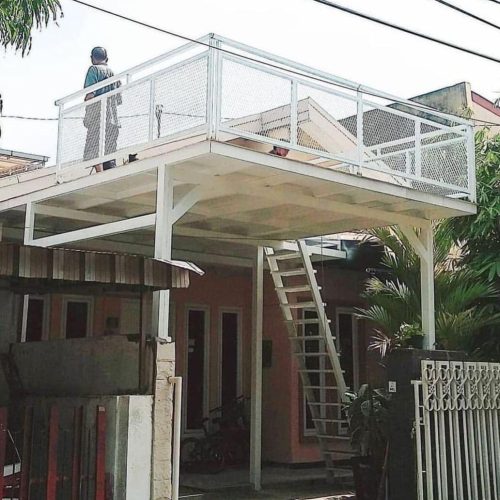 Contoh pintu gerbang 38 - Jasa pembuatan pagar besi Semarang Kendal