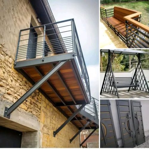 Contoh pintu gerbang 55 - Jasa pembuatan pagar besi Semarang Kendal